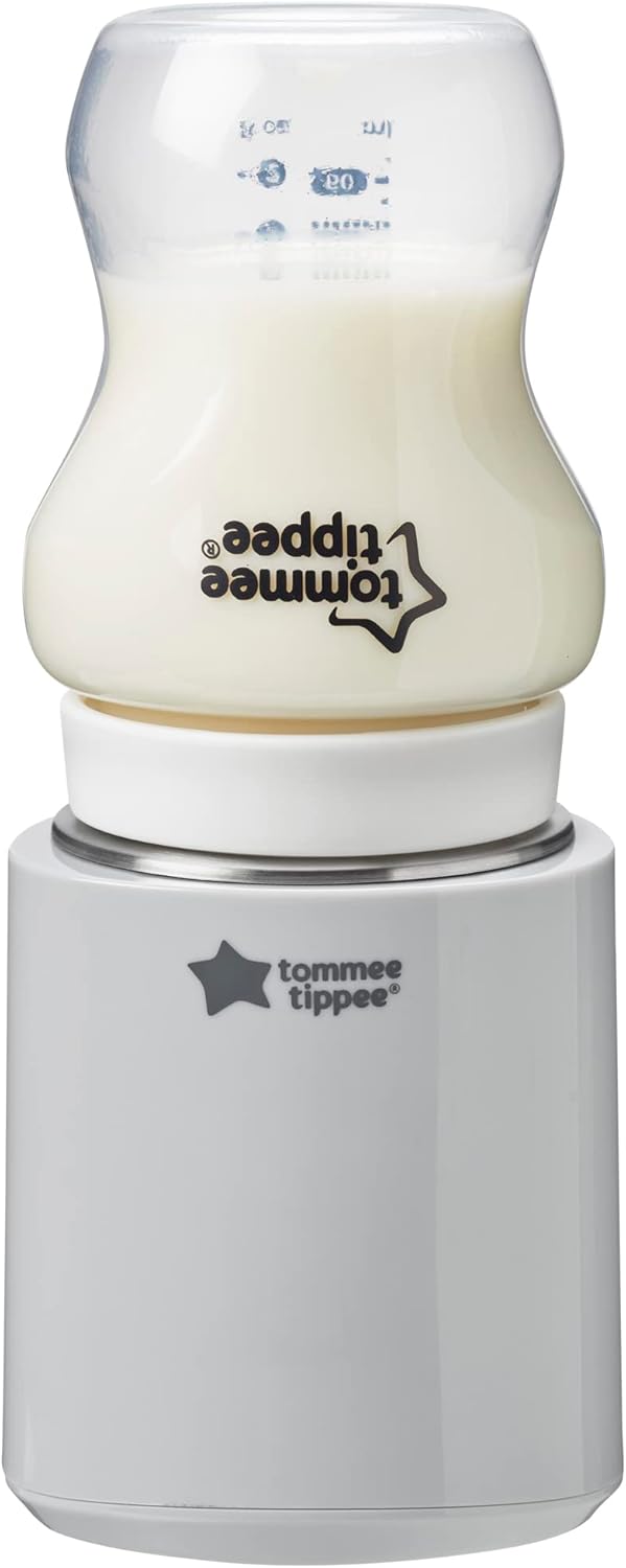 Tommee Tippee Scaldabiberon LetsGo Portatile, Ricaricabile con USB, Scaldabiberon Elettrico, Leggero e Comodo Per il Viaggio