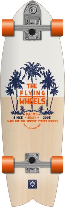Flying wheels Surfskate   Tavola Completa   PALMS 32   Classic 78A ABEC7   Serie Pendulum : Sport e tempo libero