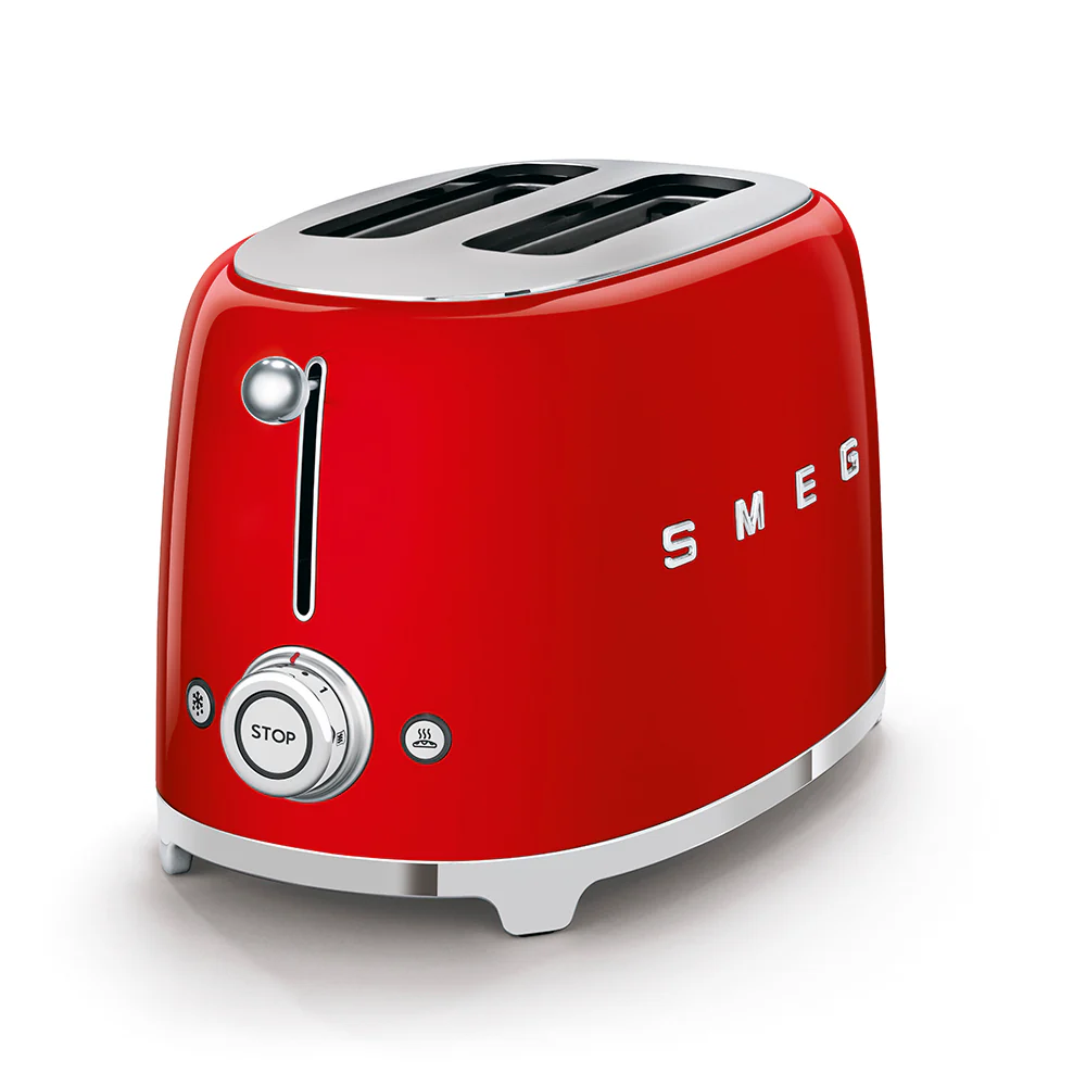 Smeg Tostapane 2 fette Rosso Anni 50 TSF01RDEU