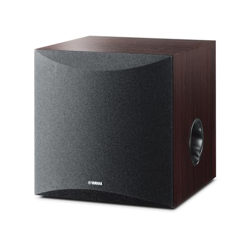 Yamaha NS SW050 Subwoofer, 50 W, Porta svasata attorcigliata, Advanced YST II, Nero : Amazon.it