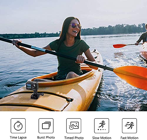 AKASO Brave 7 LE Action Cam 4k30FPS 20MP con Scheda di Memoria U3 da 256GB IPX7 Impermeabile EIS Fotocamera Touch Screen Doppio Schermo Fotocamera Subacquea 40M : Elettronica