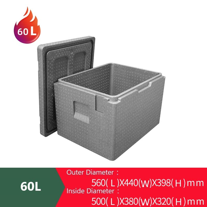 60L 105L Grande Scatola Termica da Campeggio Professionale, Frigoriferi Portatili Leggeri e Rigidi per Auto, Grande Scatola Frigo Impermeabile Mantiene Freddo e Caldo per Campeggio, Trekking : Amazon.it: Sport e tempo libero