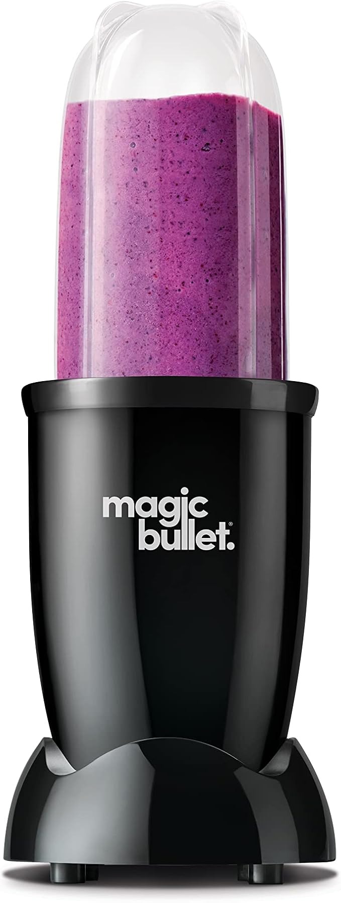 Magic Bullet frullatore elettrico, frullatore piccolo, 3 pezzi, potenza 200 Watt, nero, MBR03B
