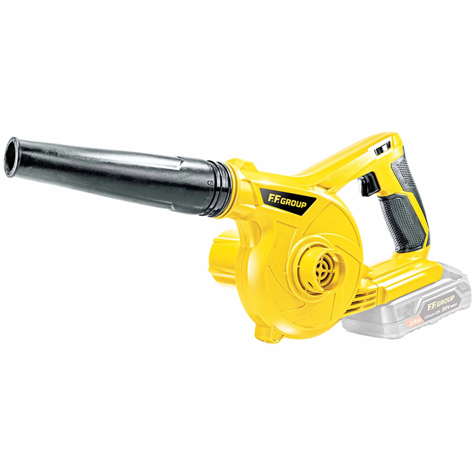 Soffiatore Aspiratore FFgroup CAB 20V – Leggero e Versatile per Pulizie Facili