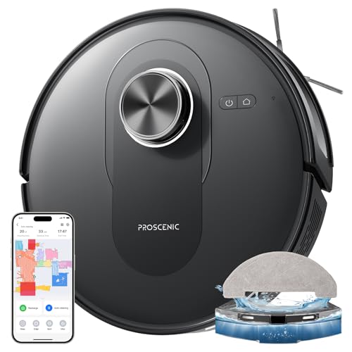 Proscenic Q8 Aspirapolvere Lavapavimenti Navigazione