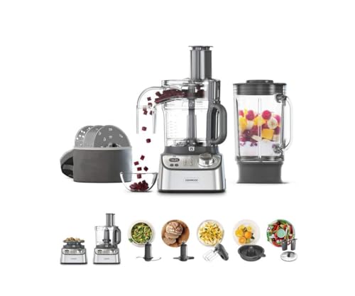 Kenwood Robot da cucina MultiPro Express Weigh FDM71.960SS con 8 Accessori Dedicati, Bilancia Digitale Integrata, Capacità 3L, Velocità Regolabile con Funzione Pulse : Amazon.it: Casa e cucina
