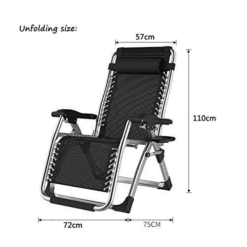 Sedia a dondolo da giardino con cuscini grigi, per spiaggia, campeggio, patio, sdraio reclinabile : Amazon.it: Giardino e giardinaggio