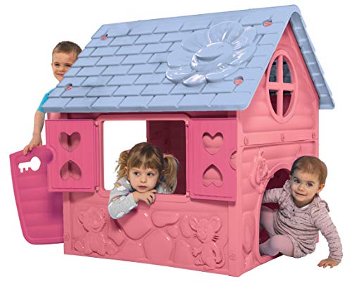 thorberg Casetta giocattolo per bambini blu, rosa o verde (made in EU) casetta per bambini (rosa) : Amazon.it: Giochi e giocattoli