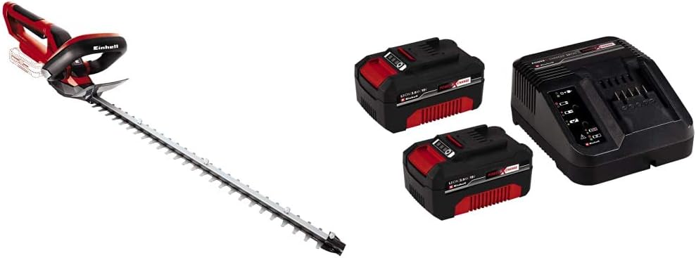 Einhell GC-CH 1846 Li-Solo Power X-Change Battery Hedge Trimmer (18V, 46cm Cutting Length, 15mm Tooth Spacing, Ergonomic Handle, No Battery)