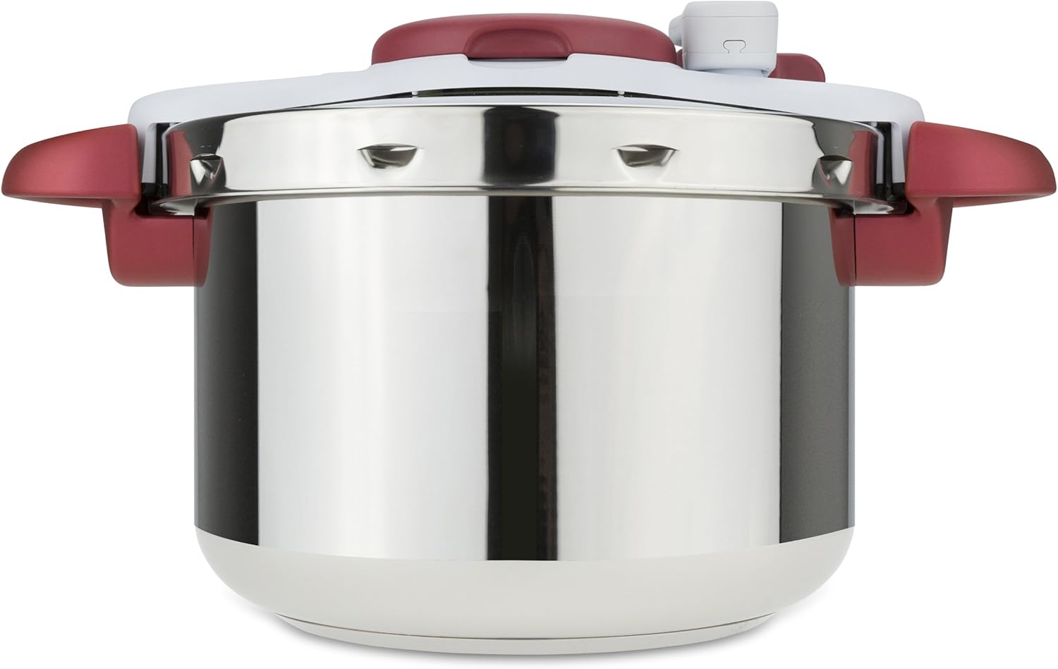 Tefal Clipso Minut Perfect Schnellkochtopf 6 L Olla Rápida de 6 Litres, with Integrated Vapor Basket, Stainless Steel, Multicoloured, 22 cm
