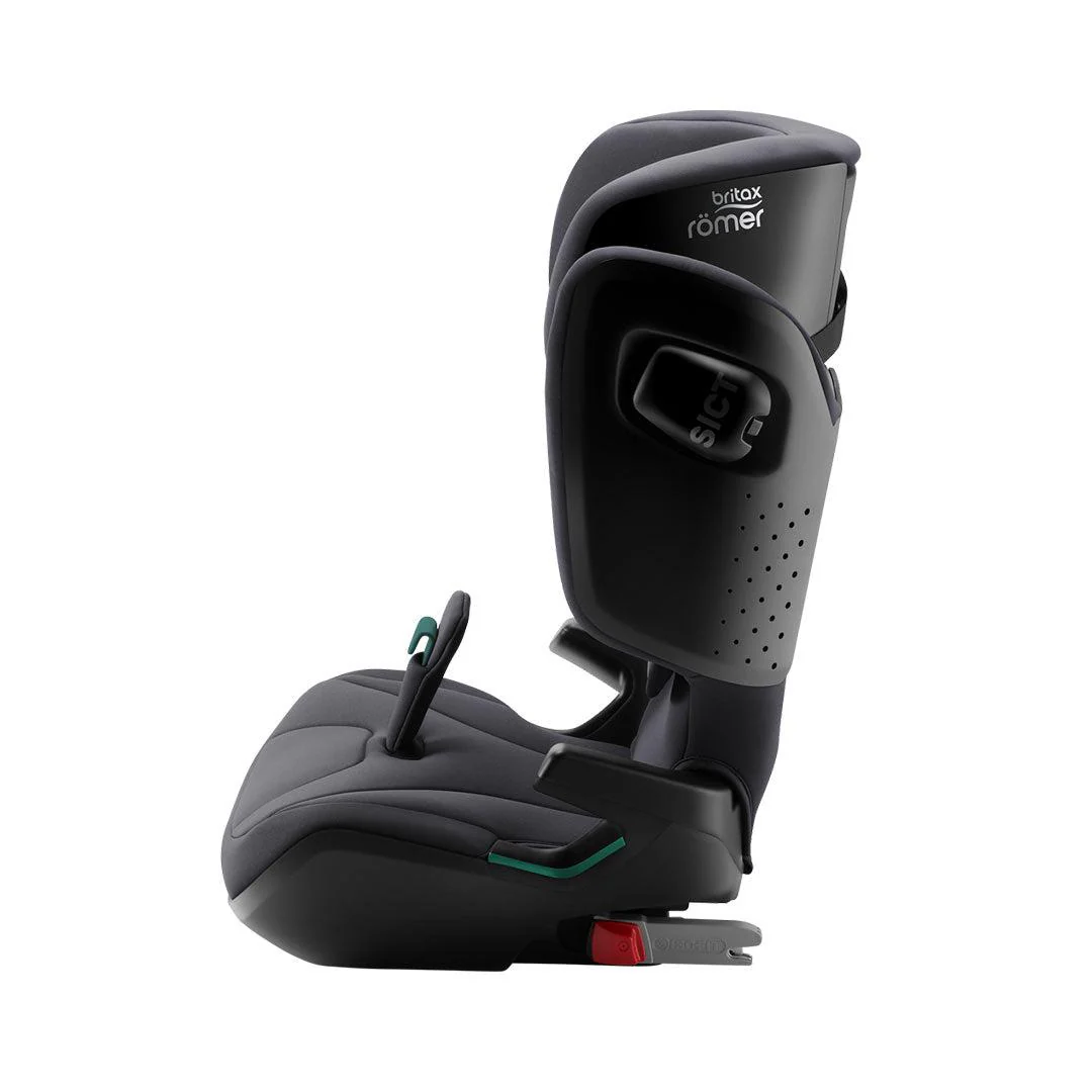Seggiolino auto Britax Römer KIDFIX i-Size con schienale alto – Gruppo 2/3, grigio storm, con ISOFIX e protezione contro gli impatti laterali