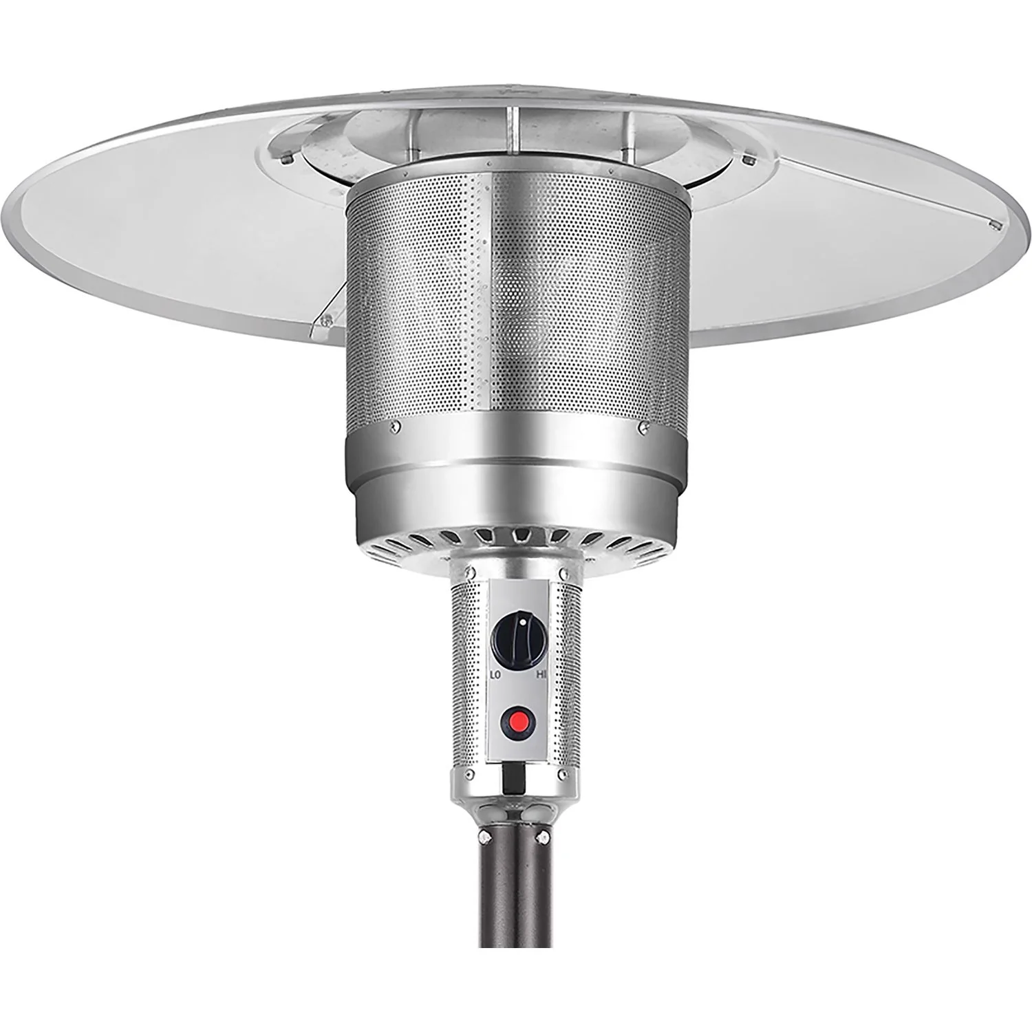 Stufa a Gas esterno Fungo Riscaldante Nero 15 Kw