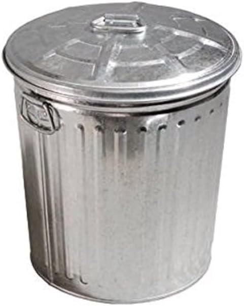 Linea Garden Friend Bidone 80 Litri Zincato