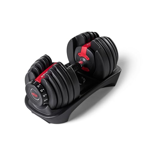 Bowflex Selecttech Pesi Fitness A Carico Variabile, Manubrio 552, Nero Rosso, ‎42.93 x 20.32 x 22.86 cm, 24 Kg : Amazon.it: Sport e tempo libero