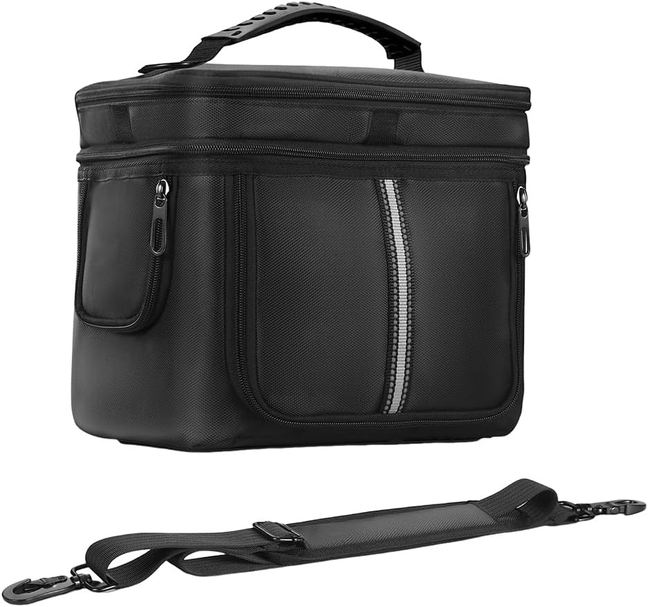 Travel Case with Portable Handle Power Station Travel Bag Power Station Cases for BLUETTI EB3A 268Wh LiFePO4 Battery Backup Carrying Bag Waterproof Anti-Drop Shoulder Strap, 1 piece