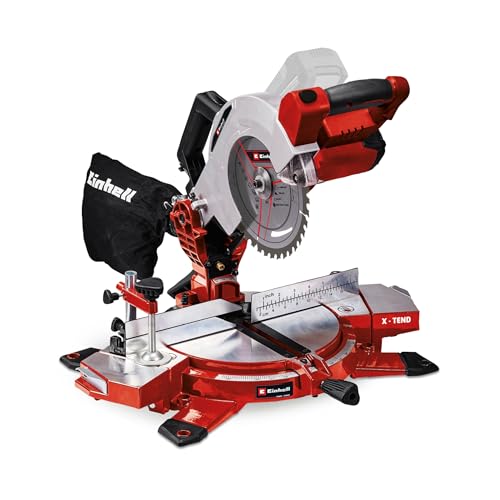 Einhell Troncatrice TE MS 18/210 Li   Solo Power X Change (Li Ion, 18 V, 3000/min, lama in metallo duro, senza batteria e caricabatteria) : Amazon.it: Fai da te