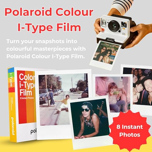 Set fotocamera a stampa istantanea con fotocamera istantanea Polaroid Now Gen 2, pellicola Polaroid a colori i Type, porta foto Polaroid, album fotografico Polaroid e cornici in acrilico (nero e : Elettronica