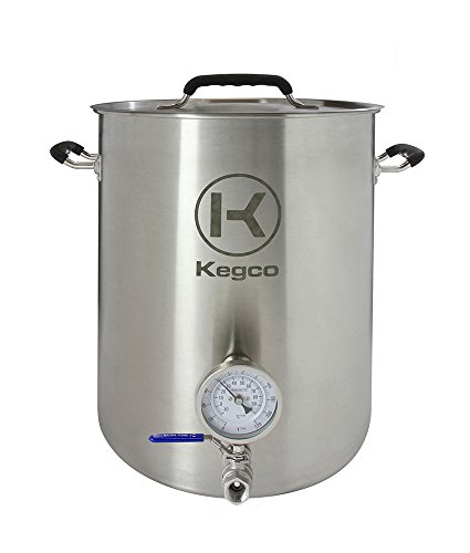 Kegco 3PXBK8 T2 Bollitore per birra, in acciaio inox : Amazon.it: Casa e cucina