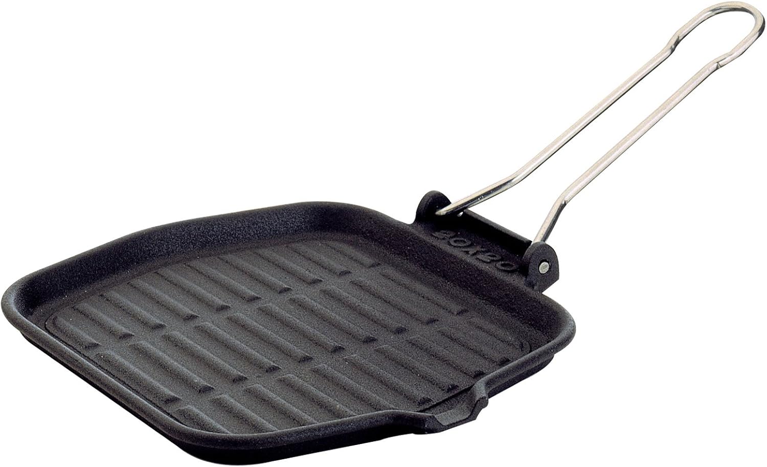 ILSA Cast Iron Enamelled Grill Pan, Dietella, Rectangular, Size 23 x 36 cm