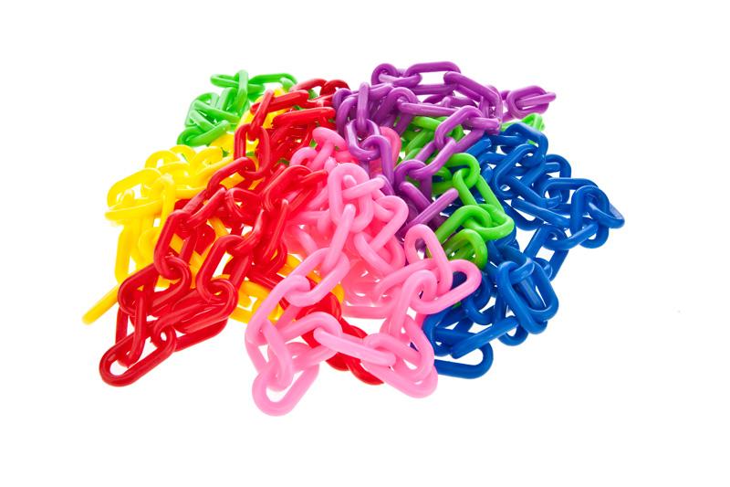 Plastic Chain 8mm - 1 metre