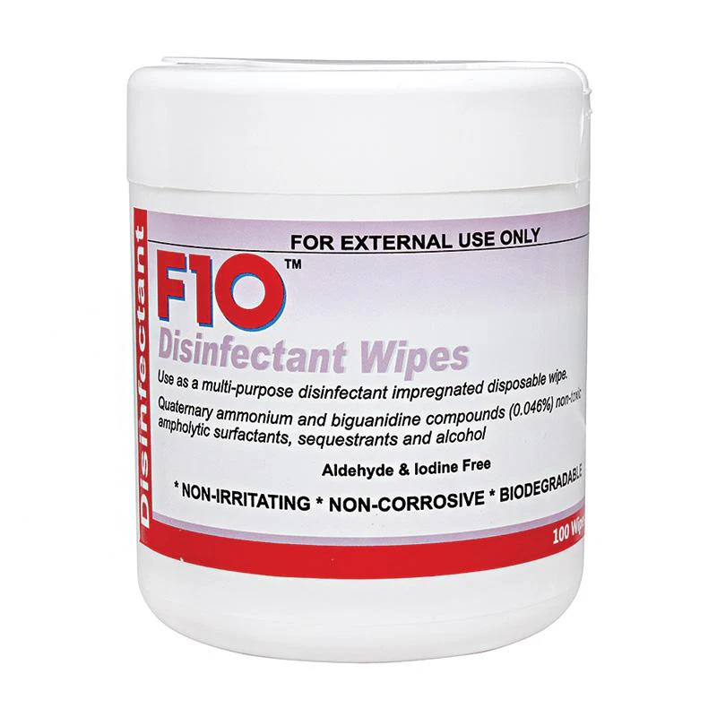 F10 Wipes 100 pack