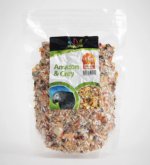 Birdzone Amazon & Grey Blend