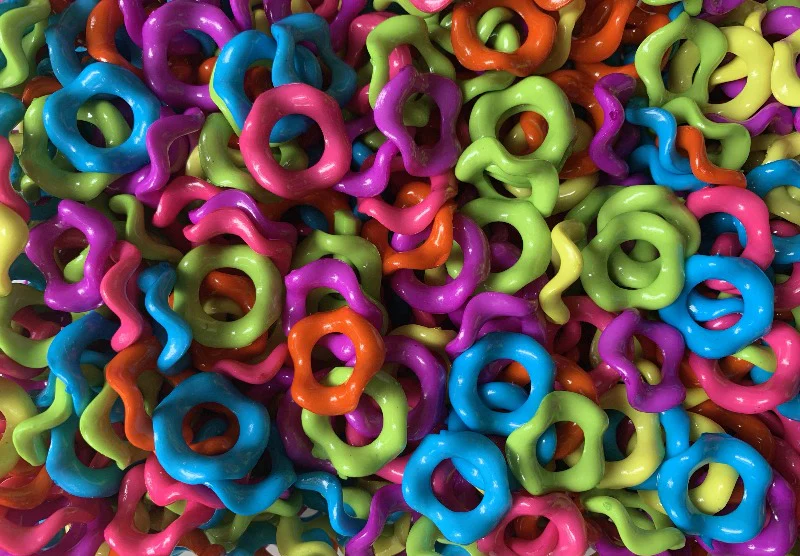 Plastic Wave Rings
