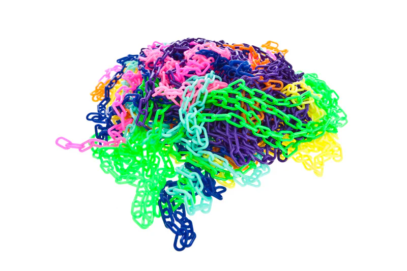 Plastic Chain 2mm - 1 metre