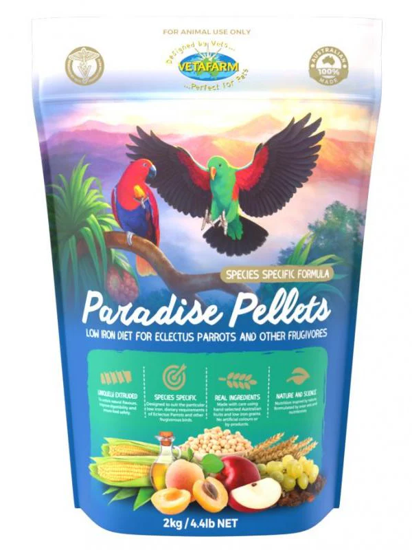 Vetafarm Paradise Pellets 2kg