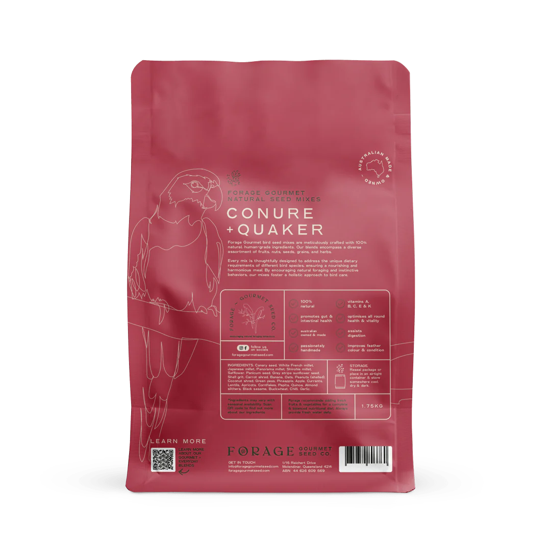 Forage Conure & Quaker Mix