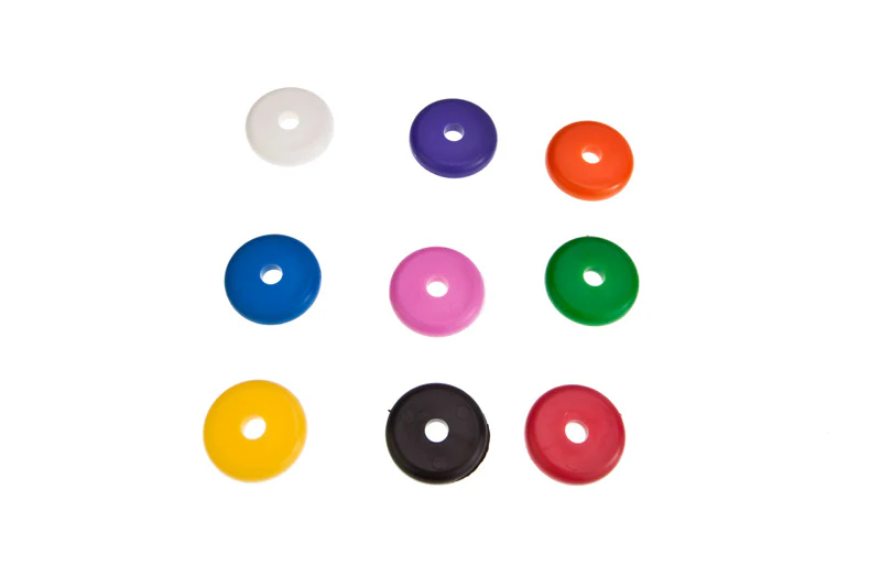 Plastic Washer Discs x 6