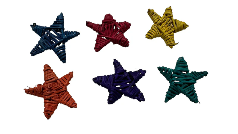 Vine Stars - Coloured