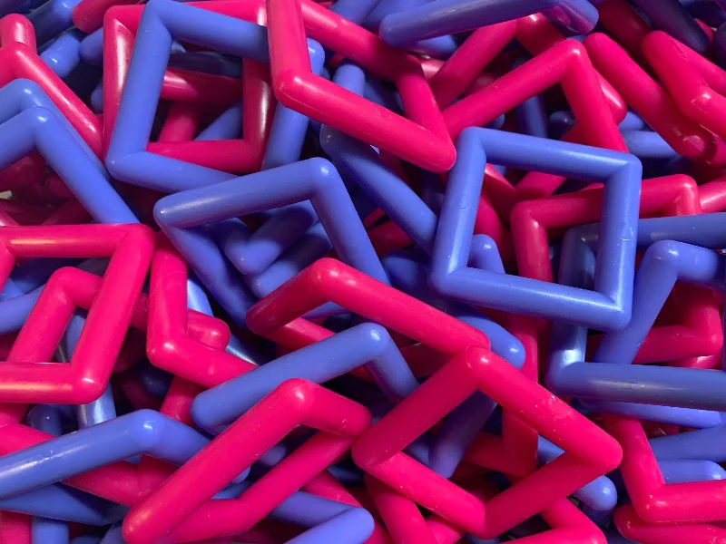 Plastic Square Shapes