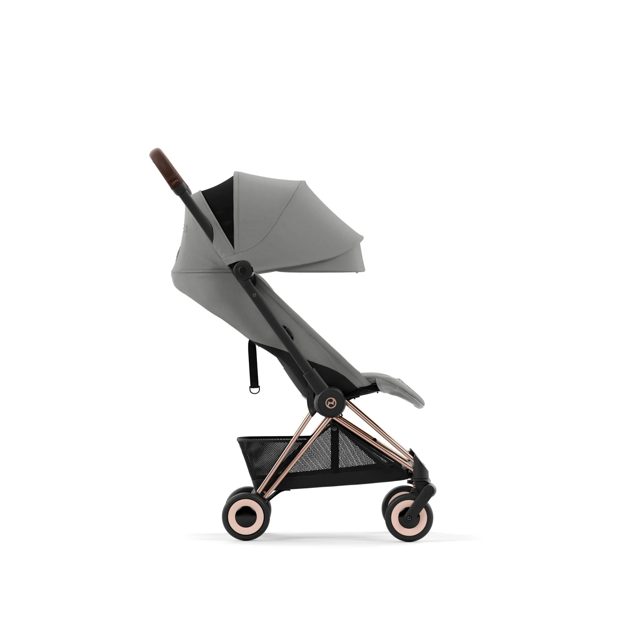 Cybex Coya Rosegold Mirage Grey