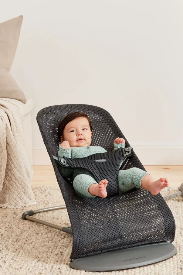 Babybjorn Espreguiçadeira Bliss Mesh Antracite