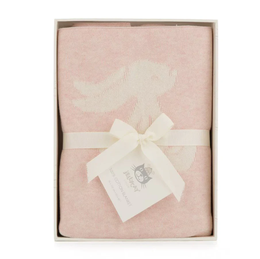 Jellycat Bashful Pink Bunny Blanket