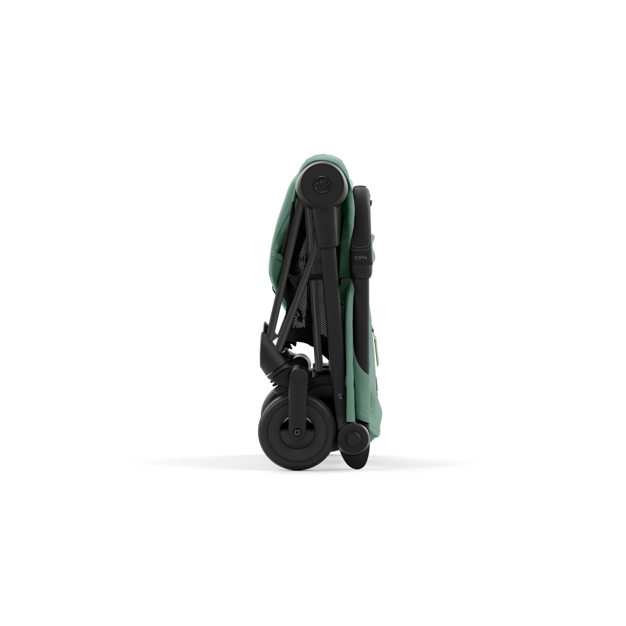 Cybex Coya Matt Black Leaf Green