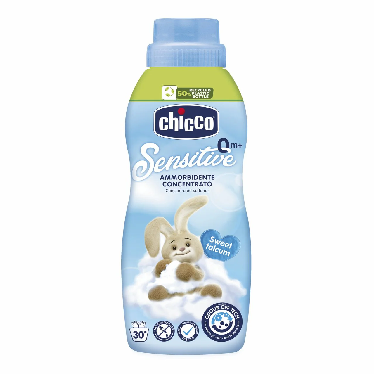 Chicco Amaciador Roupa Sensivel Essência Talco 750ml