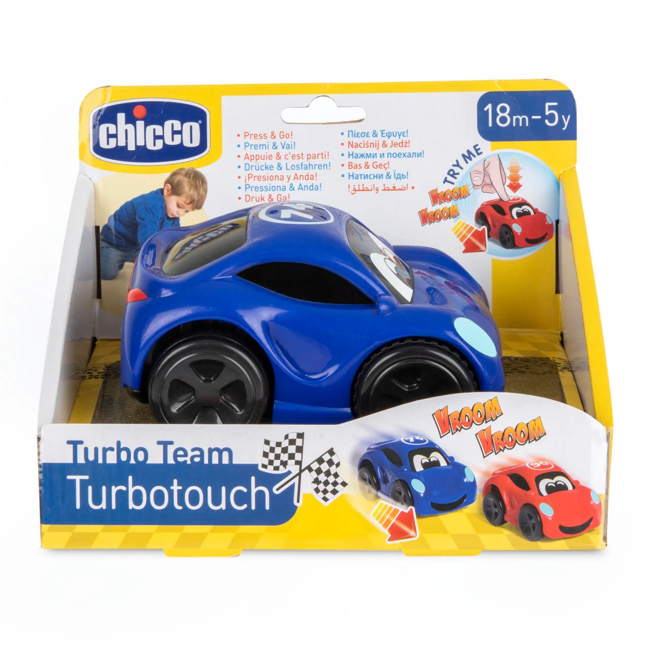 Chicco Carrinho Turbo Touch Soprt Azul