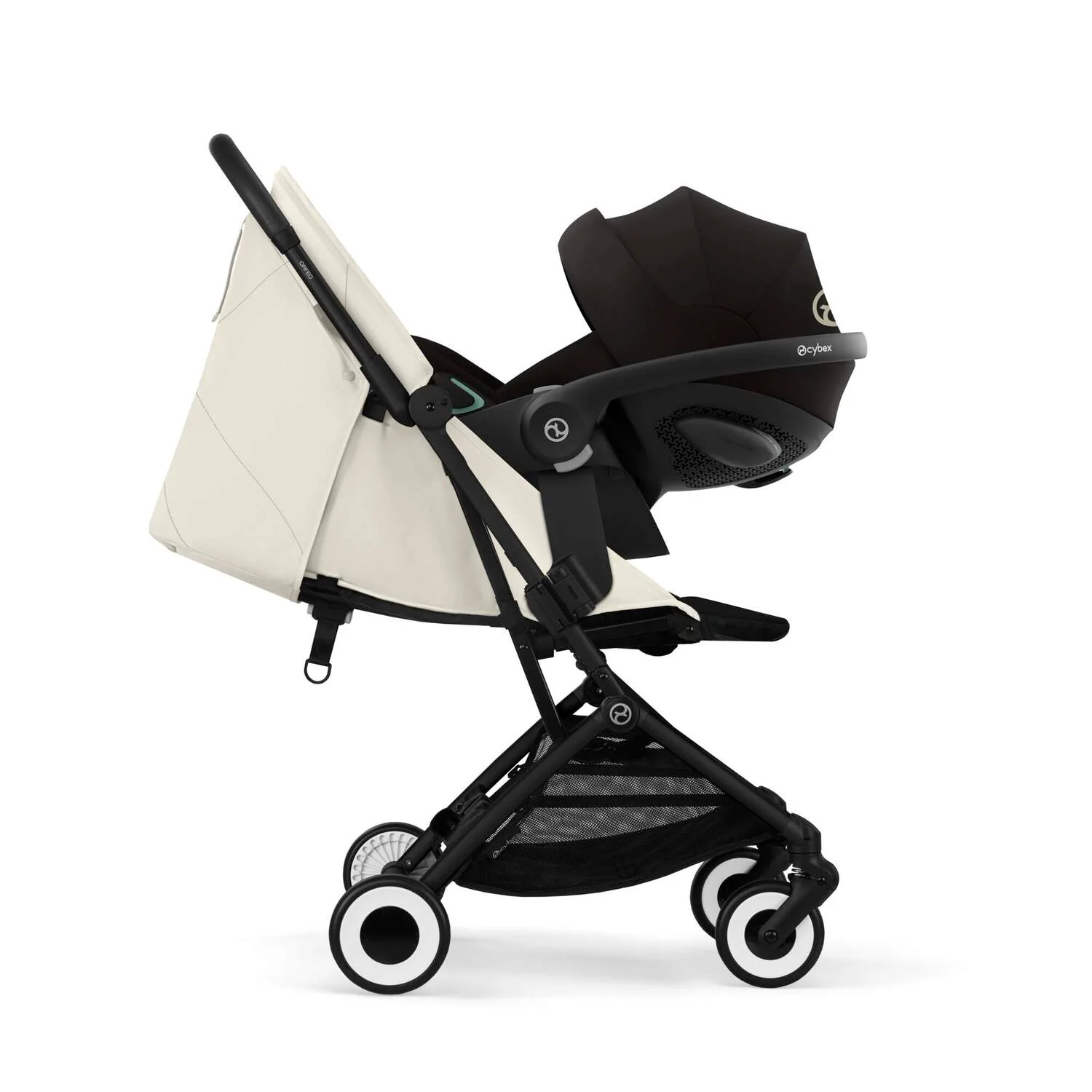Cybex Orfeo BLK Canvas White