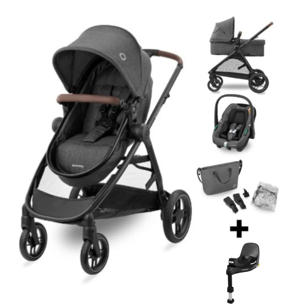 Maxi Cosi Trio Zelia S + FamilyFix 360 Pro