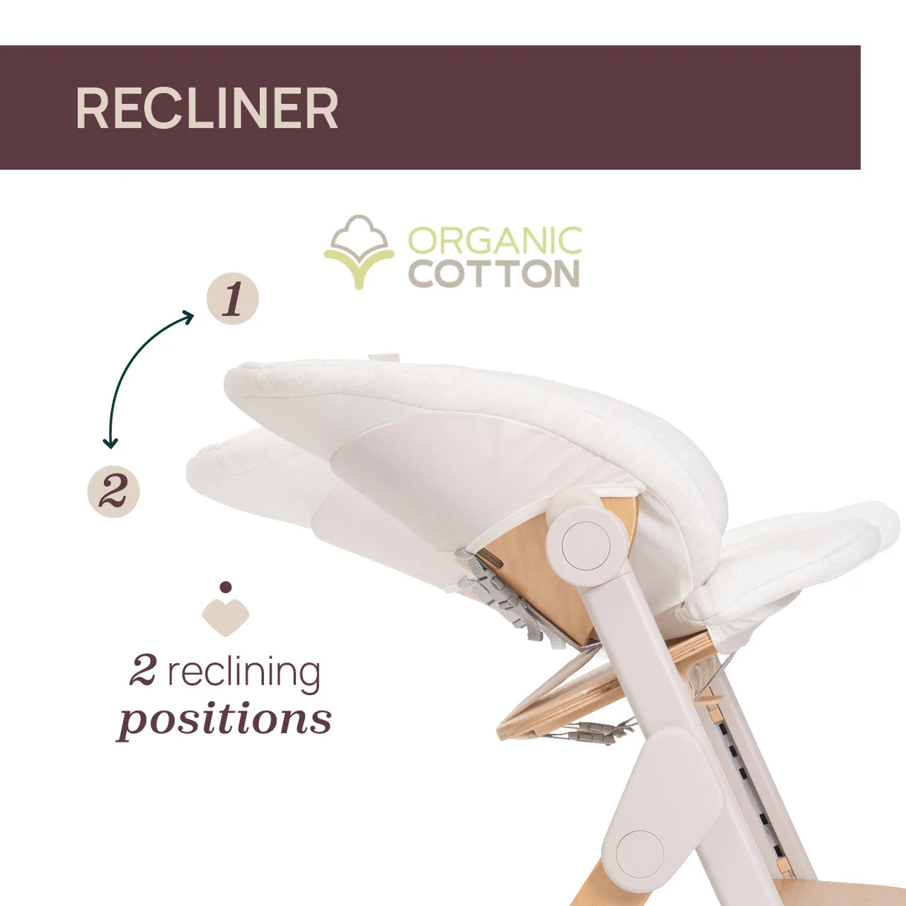 Chicco Cadeira de Papa Meraviglia Fossil