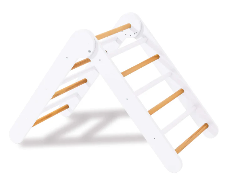 Alondra Triangulo de Aprendizagem Pikler Montessori Branco