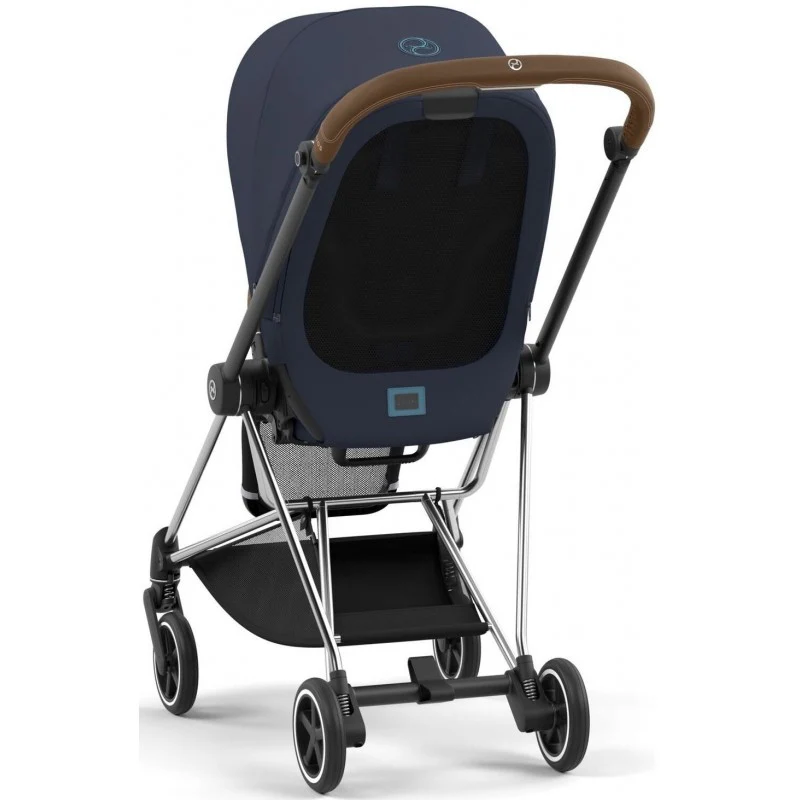 Cybex Mios Chrome Brown Seat Pack e Alcofa Lux Dark Blue