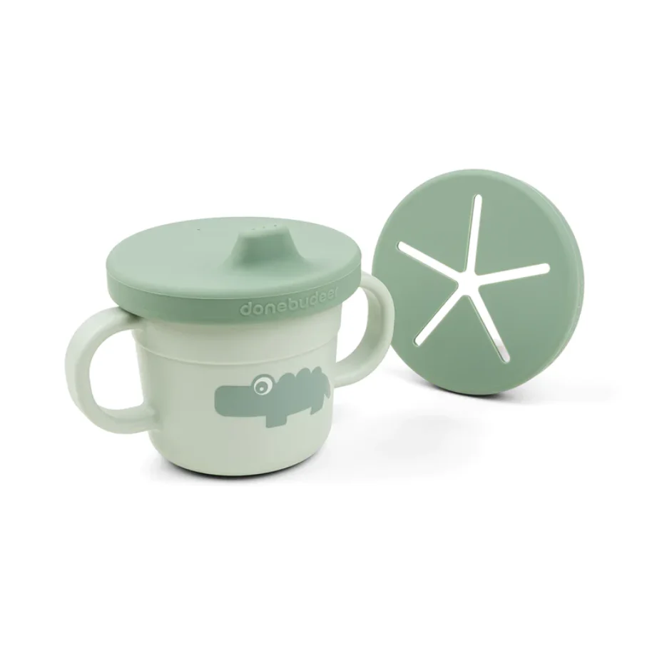 Done By Deer Copo/Copo Snack Foodie Croco Green