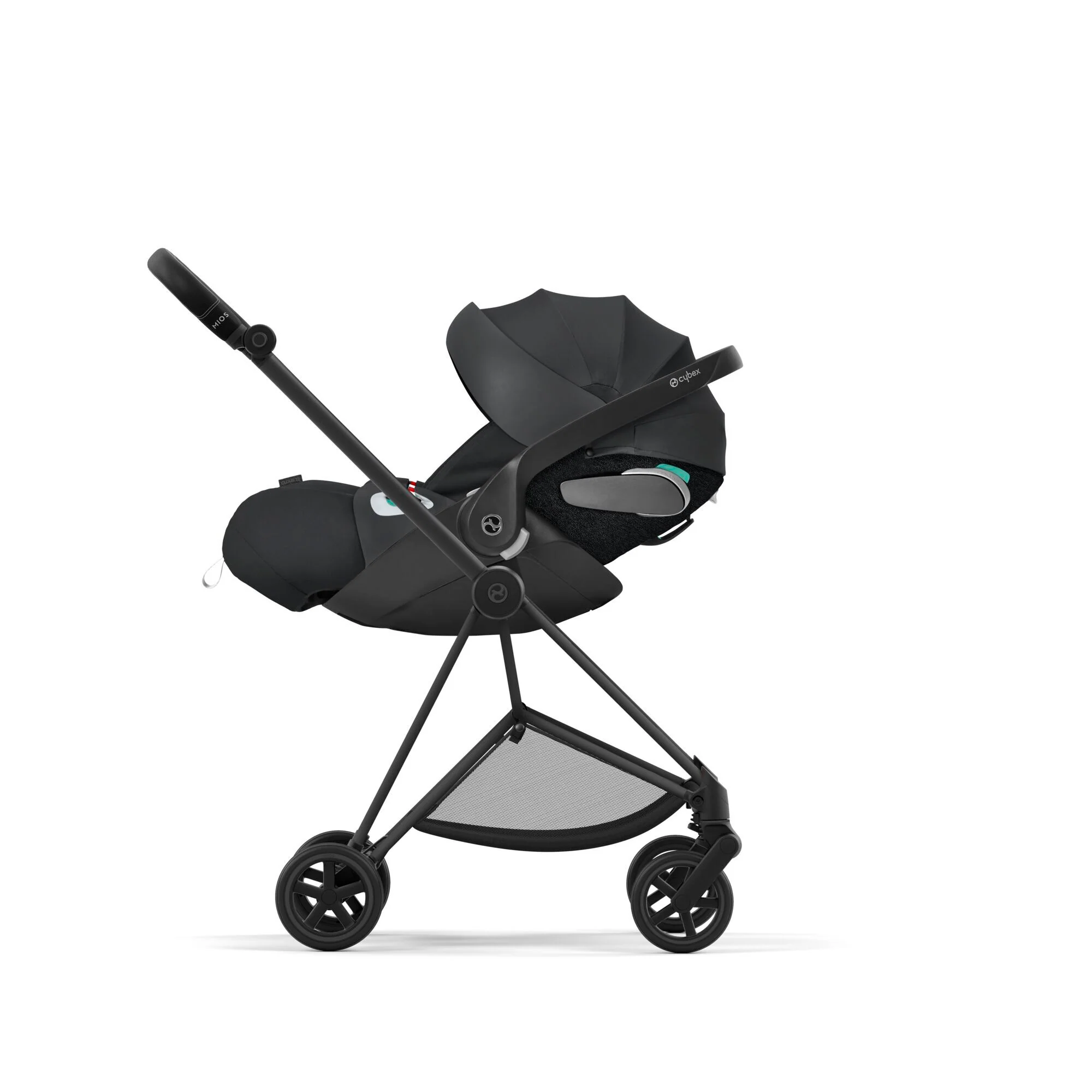 Cybex Mios Assento & Chassi Matt Black