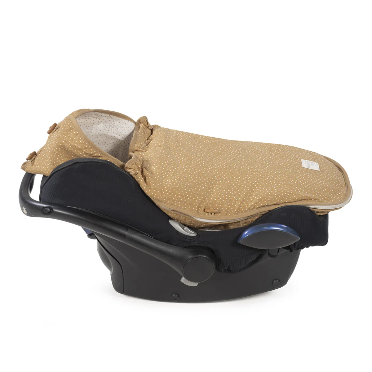 Walking Mum Footmuff 2 em 1 Poppy Dots Canela