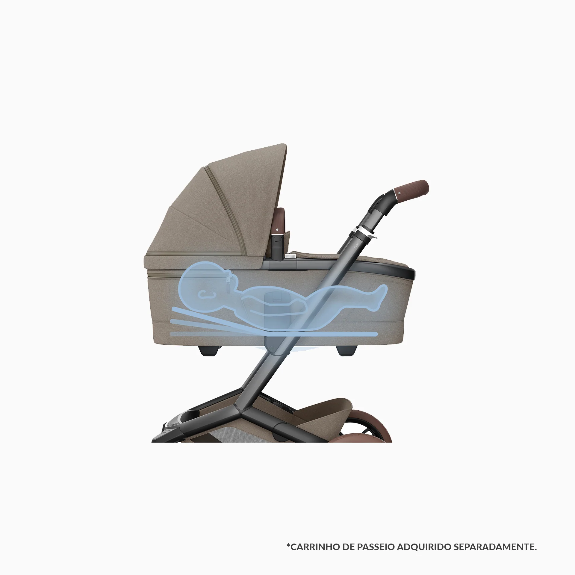 Maxi Cosi Alcofa Fame Twillic Truffle