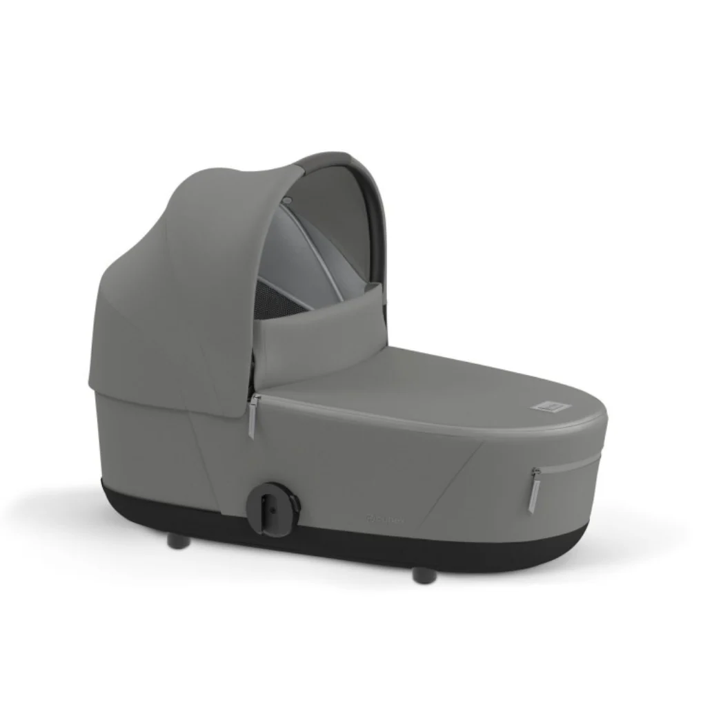 Cybex Mios Chrome Brown Seat Pack e Alcofa Lux Pearl Grey