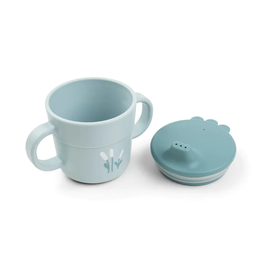 Done By Deer Conjunto First Meal Seat Happy Cloud Blue